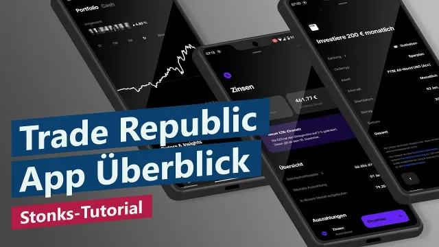 Trade Republic App Einblick – ETF-Sparplan, Geld-Aufbewahrung, Saveback – Tutorial für Einsteiger