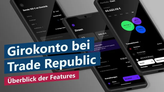 Trade Republic Girokonto Überblick – Vor- und Nachteile