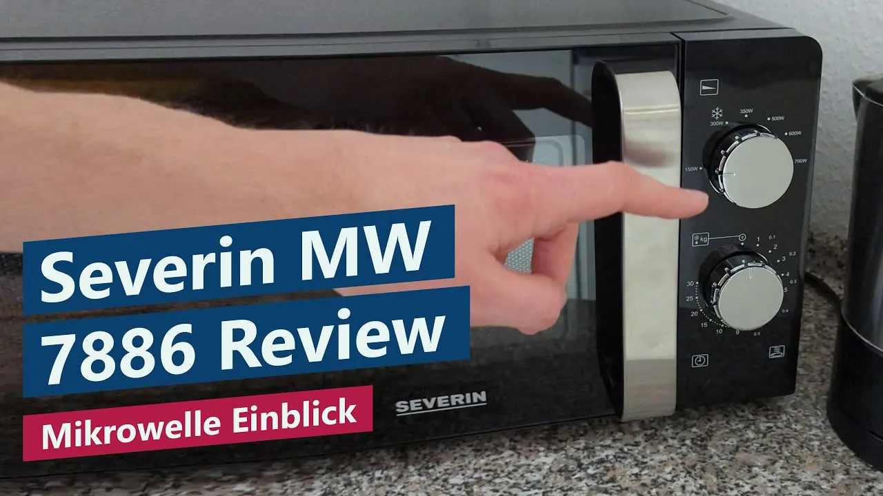 Mikrowelle Severin MW 7886 – Erfahrung, Review, Test, Einblick